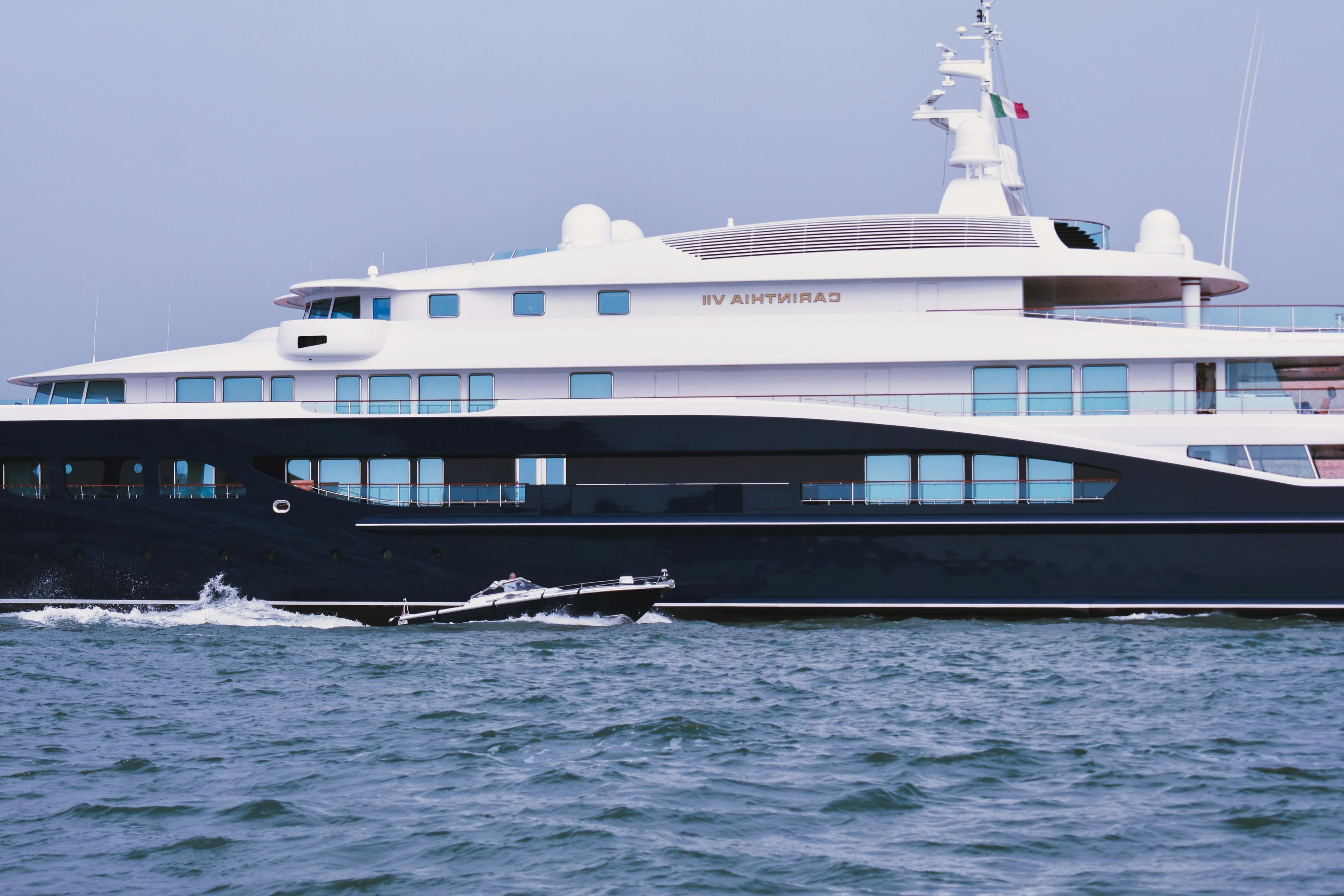 Yacht representing integrity